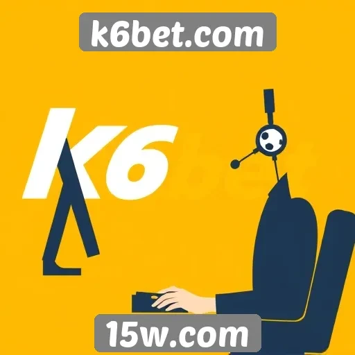 Suporte ao cliente no site k6bet.com