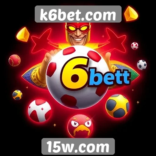 Variedade de jogos disponíveis em k6bet